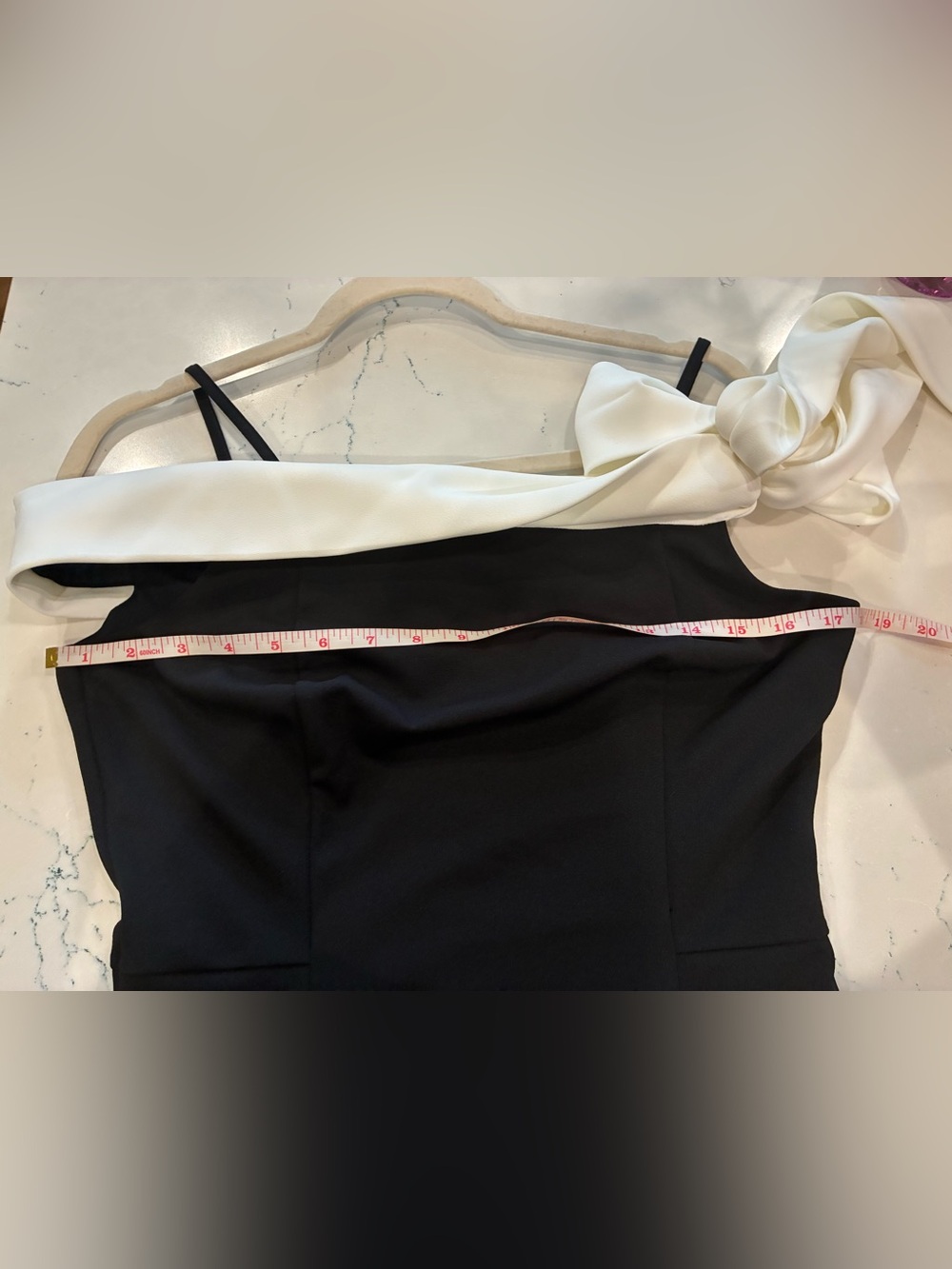 NWT White House Black Market Black & White Dress Size 4 - Picture 4 of 8